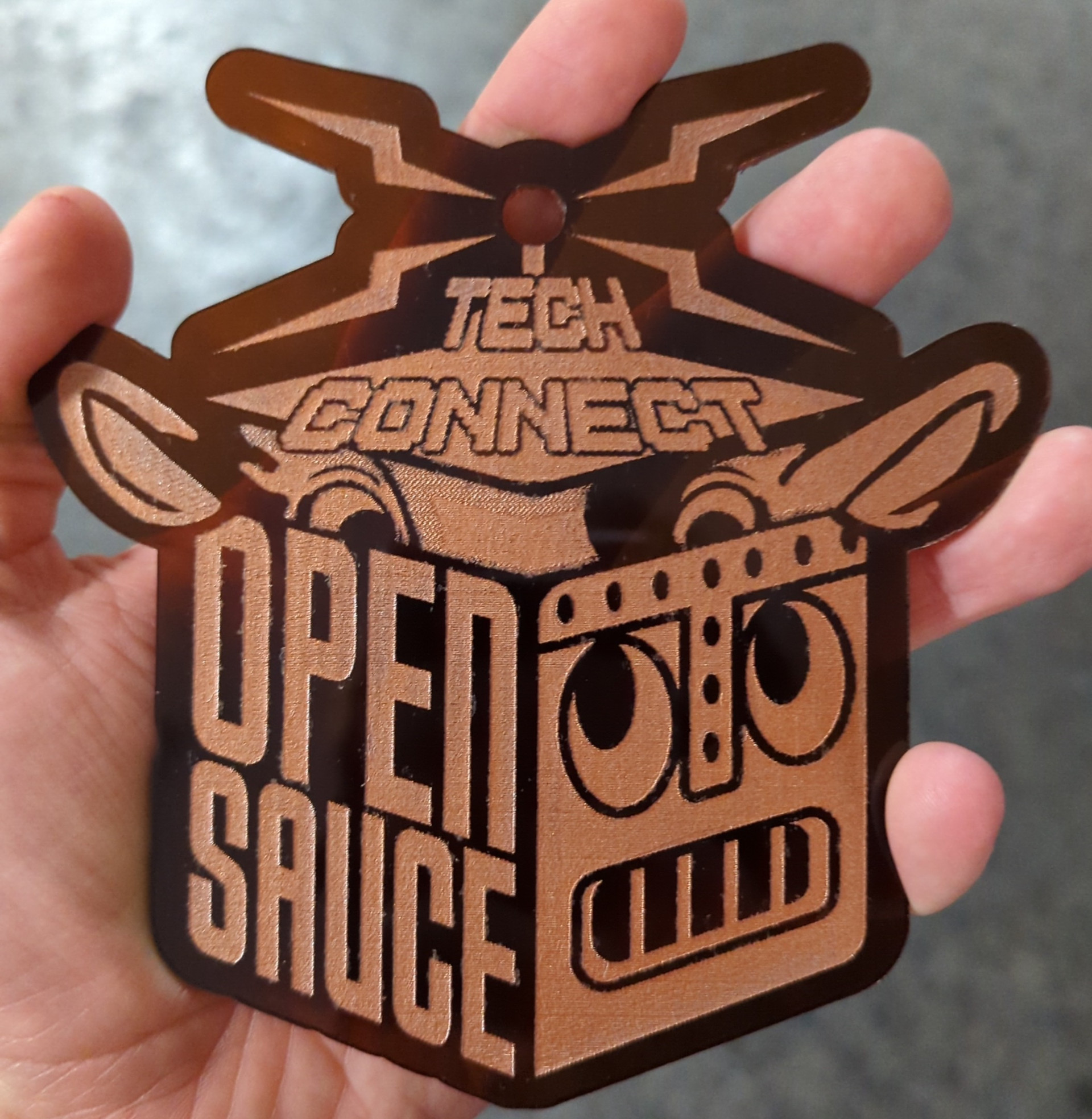 Custom Technology Connections Badge